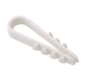 IEK Дюбель хомут 11-18мм нейлон белый (100шт) ИЭК UHH35-11-18-100*
