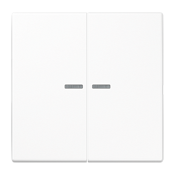 JUNG LS 990 Белая Клавиша 2-ая с/п LS995KO5WW