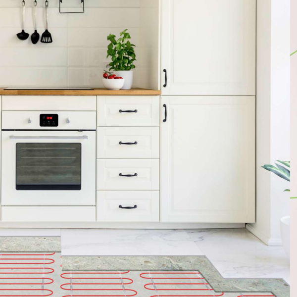 Нагревательная секция для теплого пола CALEO SUPERCABLE 18W 30м