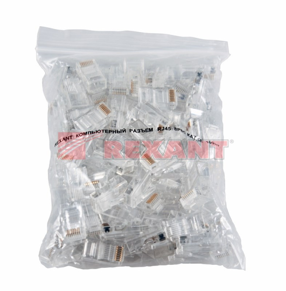 Купить Джек RJ-45 8P8C CAT 5e Rexant 05-1021