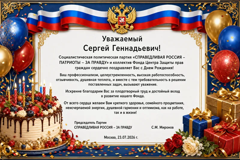 Готовые открытки с днем рождения — открытка 36