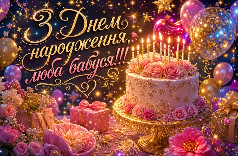 Готовые открытки с днем рождения — открытка 19