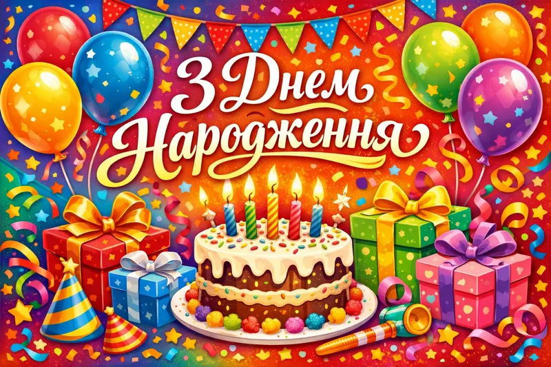 Готовые открытки с днем рождения — открытка 3