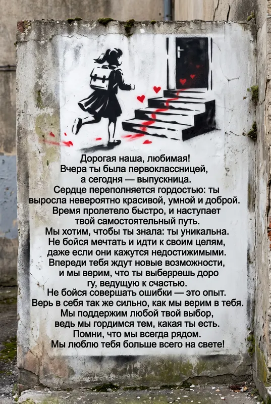 Готовые открытки с выпускным