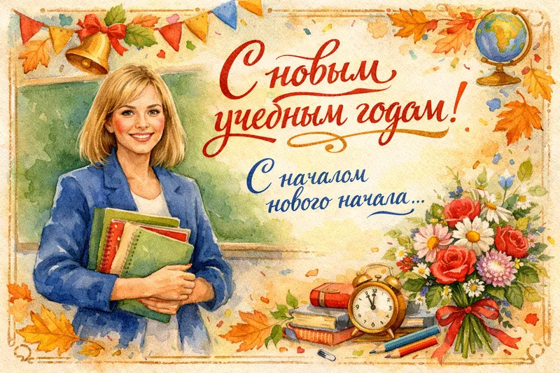 Готовые открытки учителю — открытка 25