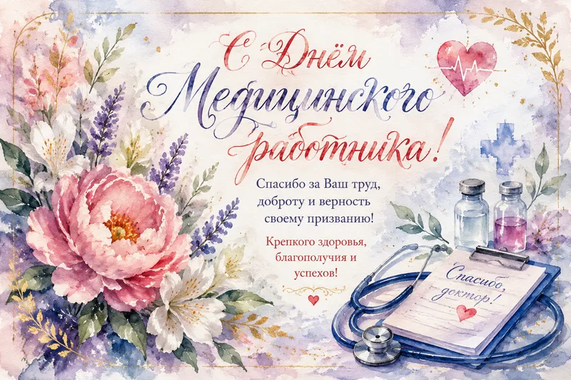 Готовые открытки учителю — открытка 19