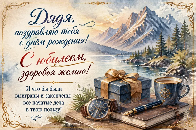 Готовые открытки мужчине — открытка 34