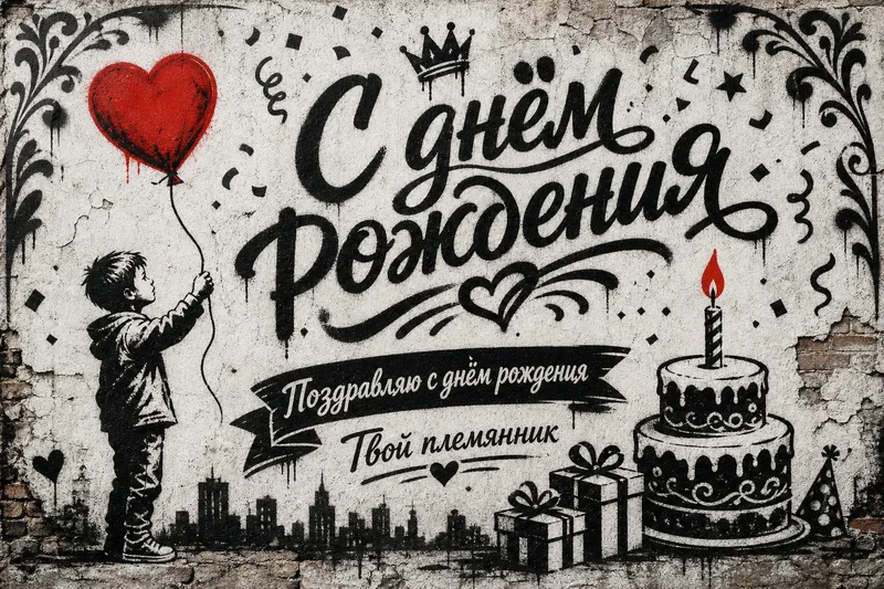 Готовые открытки брату — открытка 8
