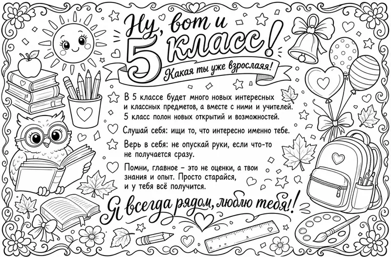 Готовые открытки дочери — открытка 8