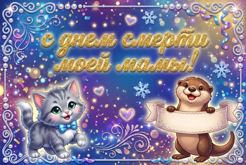 Готовые открытки маме — открытка 16