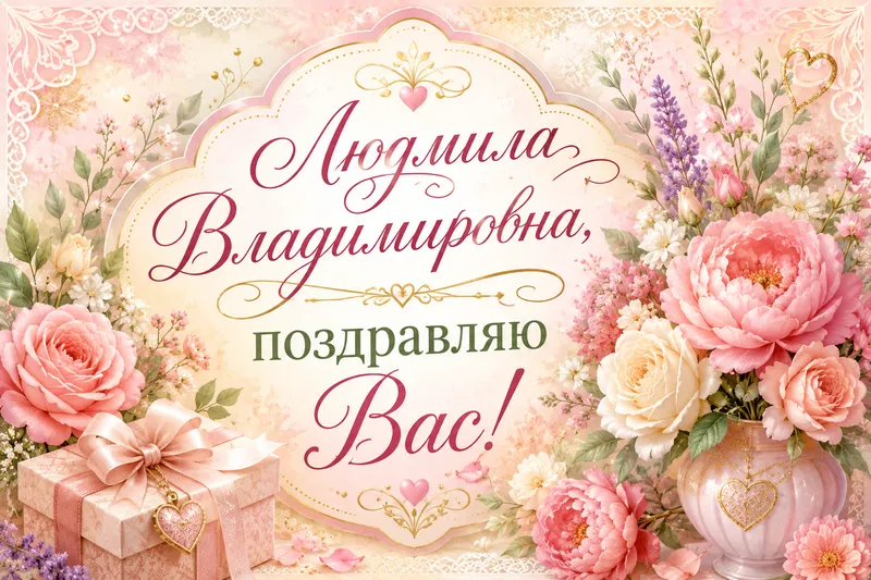 Готовые открытки учителю — открытка 20