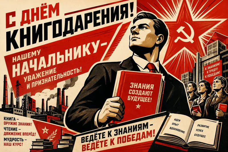 Готовые открытки коллеге — открытка 24