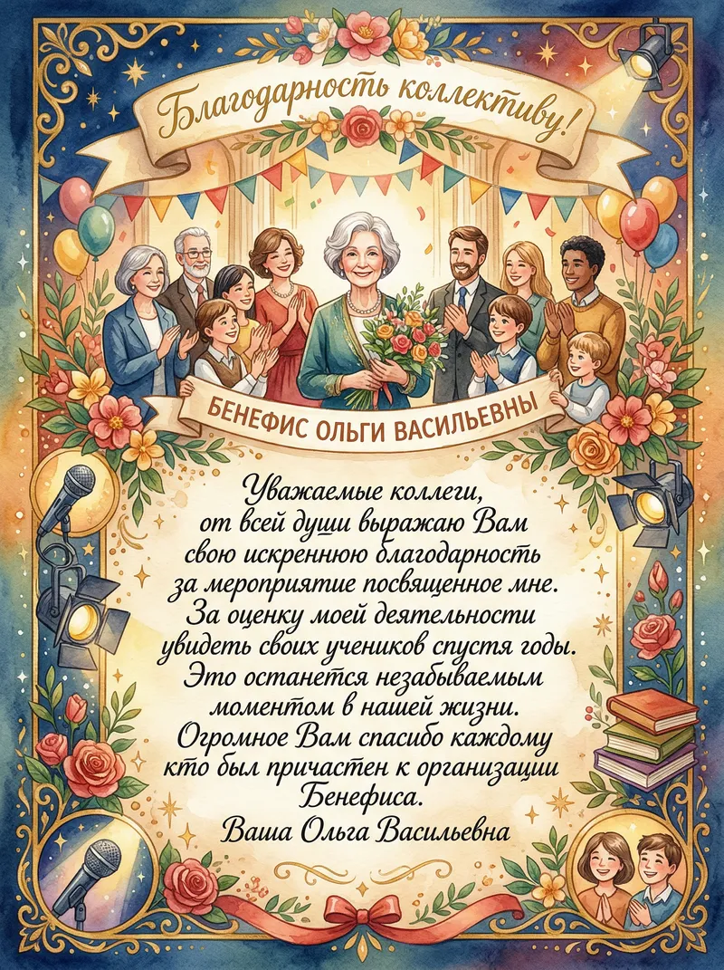 Готовые открытки коллеге — открытка 7
