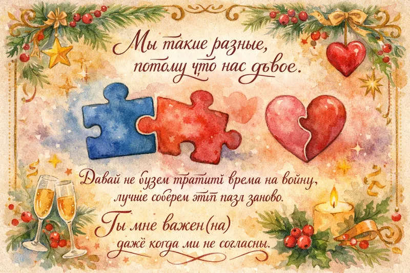 Готовые открытки молодожёнам — открытка 15