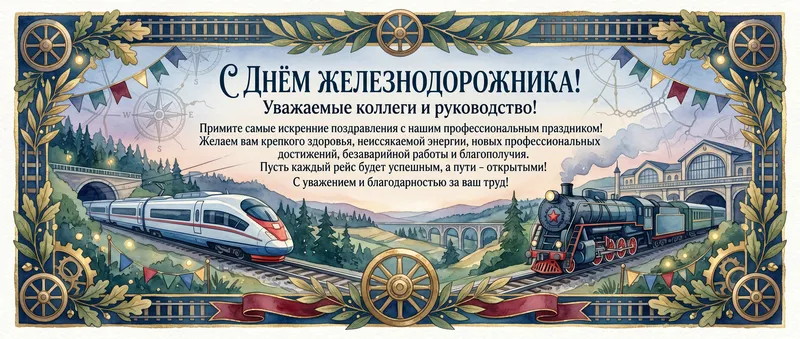 Готовые открытки коллеге — открытка 18