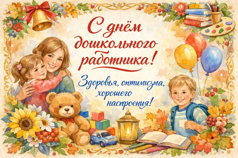 Готовые открытки учителю — открытка 35