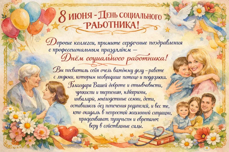 Готовые открытки коллеге — открытка 29