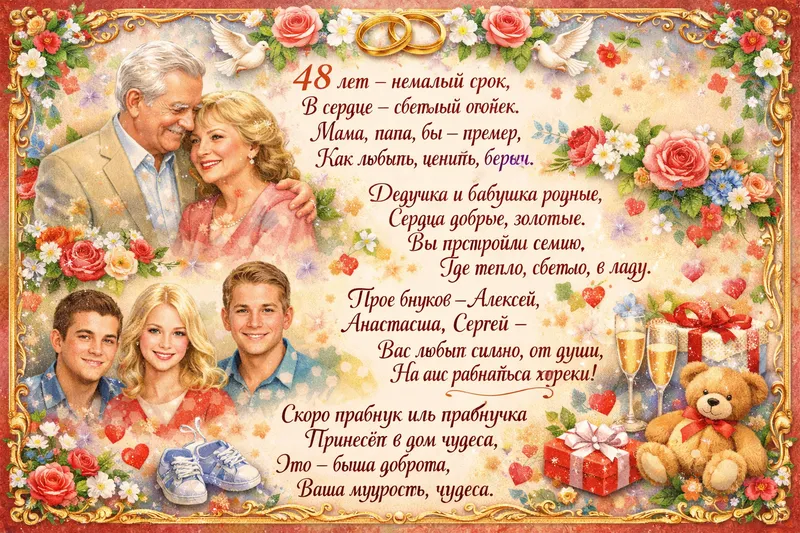 Готовые открытки маме — открытка 15