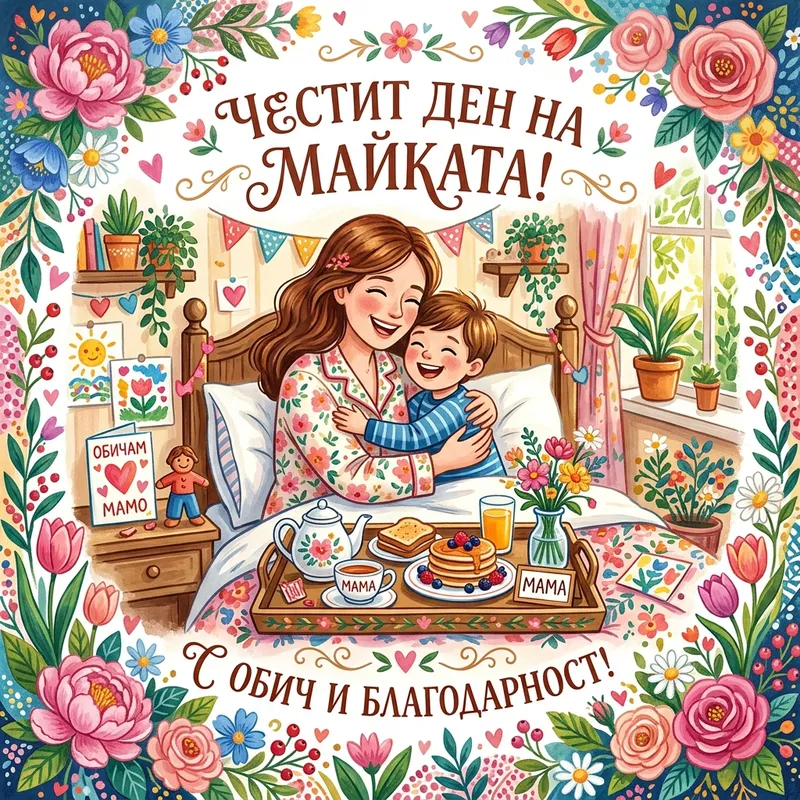 Готовые открытки маме — открытка 27