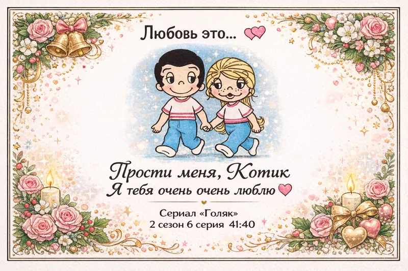 Готовые открытки жене — открытка 2
