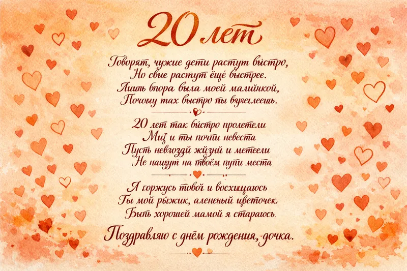 Готовые открытки маме — открытка 23