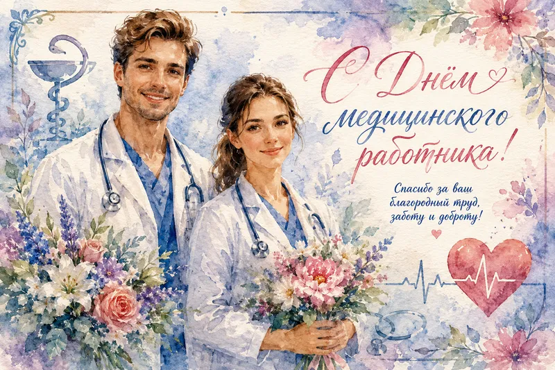 Готовые открытки коллеге — открытка 38