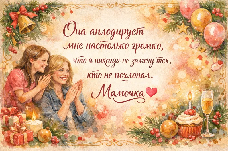 Готовые открытки маме — открытка 26