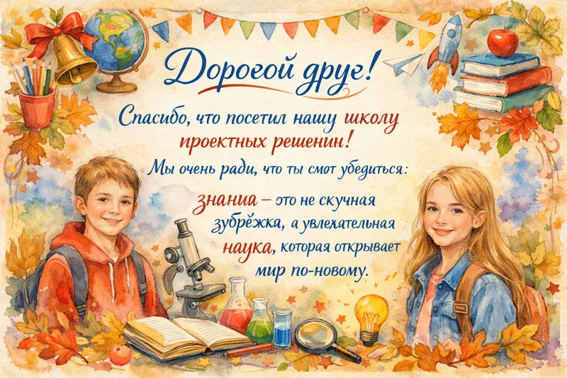 Готовые открытки другу — открытка 14
