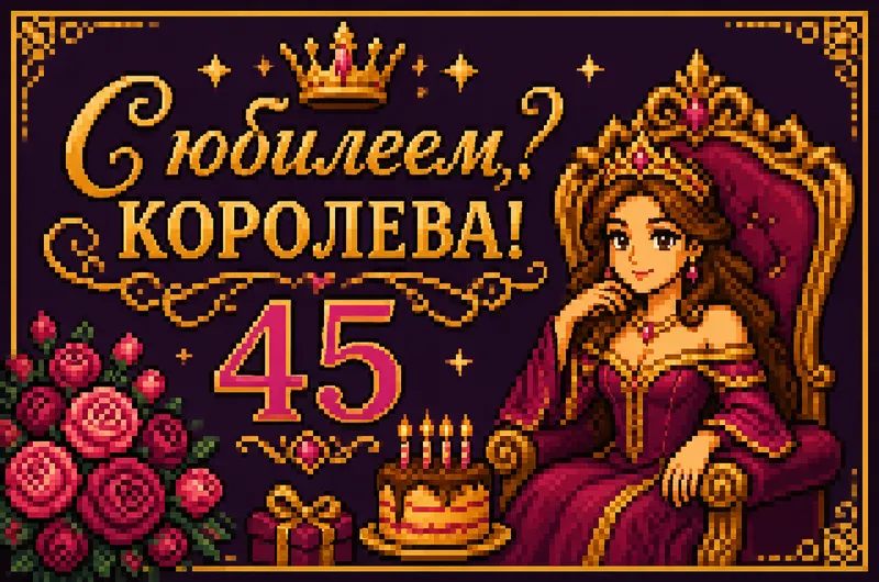 Готовые открытки женщине — открытка 37
