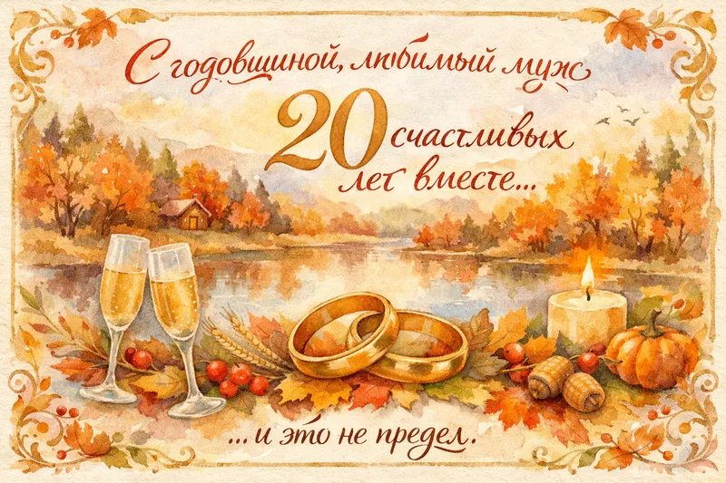 Готовые открытки мужу — открытка 13