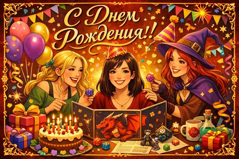 Готовые открытки девочке — открытка 2