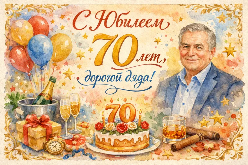 Готовые открытки дедушке — открытка 12