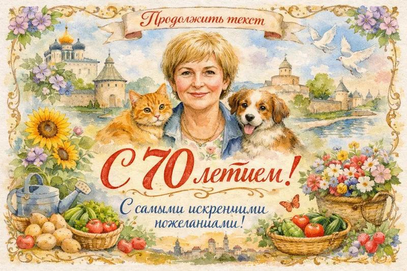 Готовые открытки бабушке — открытка 5