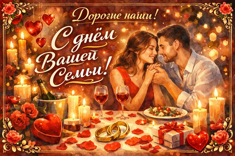 Готовые открытки молодожёнам — открытка 5