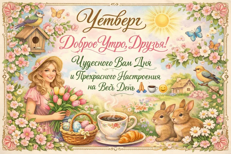 Готовые открытки другу — открытка 4