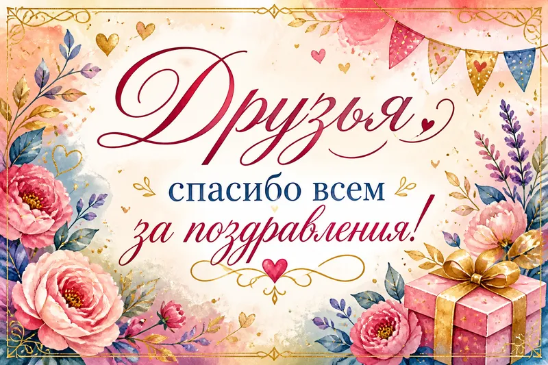 Готовые открытки другу — открытка 7