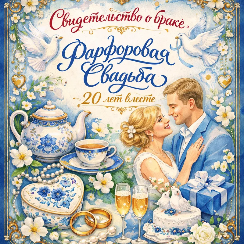 Готовые открытки молодожёнам — открытка 4