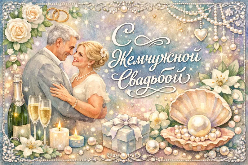 Готовые открытки молодожёнам — открытка 6