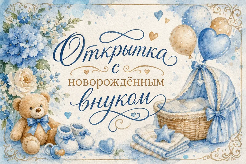 Готовые открытки бабушке — открытка 8