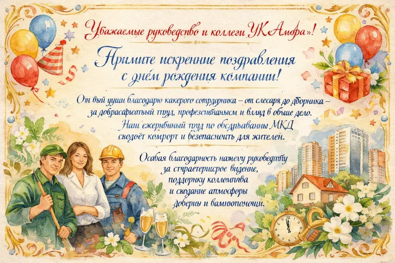 Готовые открытки коллеге — открытка 31