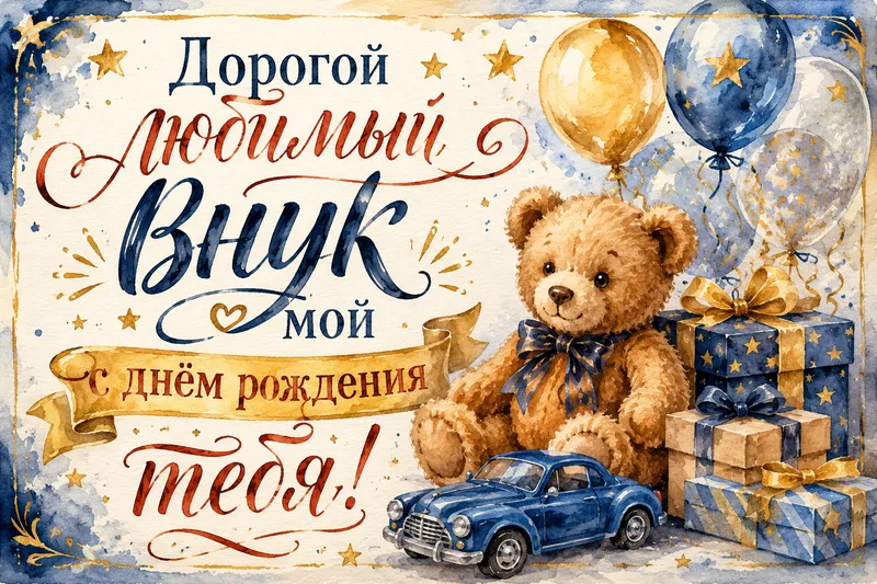 Готовые открытки бабушке — открытка 7