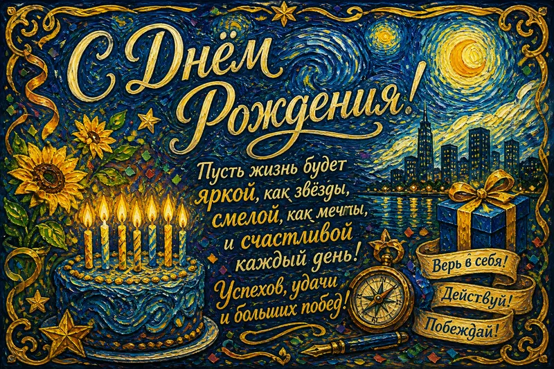 Готовые открытки мужчине — открытка 36