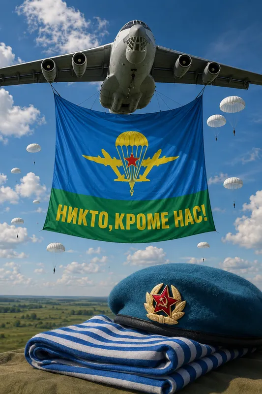 Готовые открытки с Днём ВДВ — открытка 40