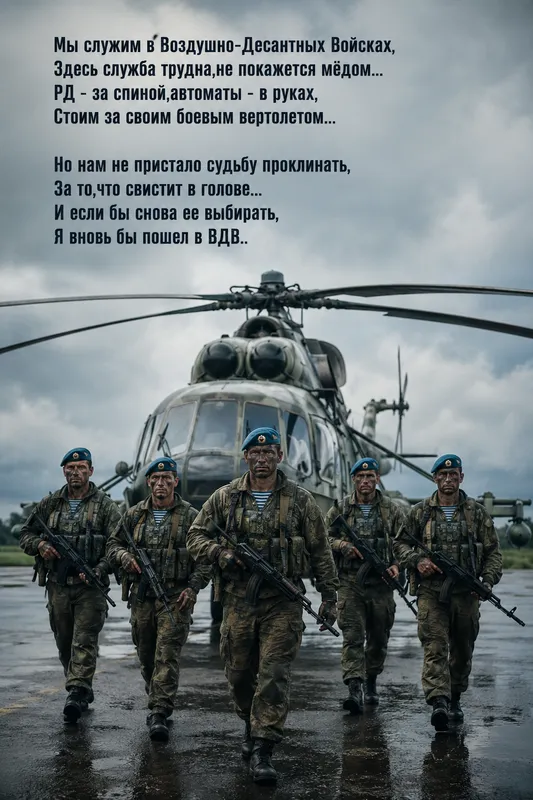 Готовые открытки с Днём ВДВ — открытка 27