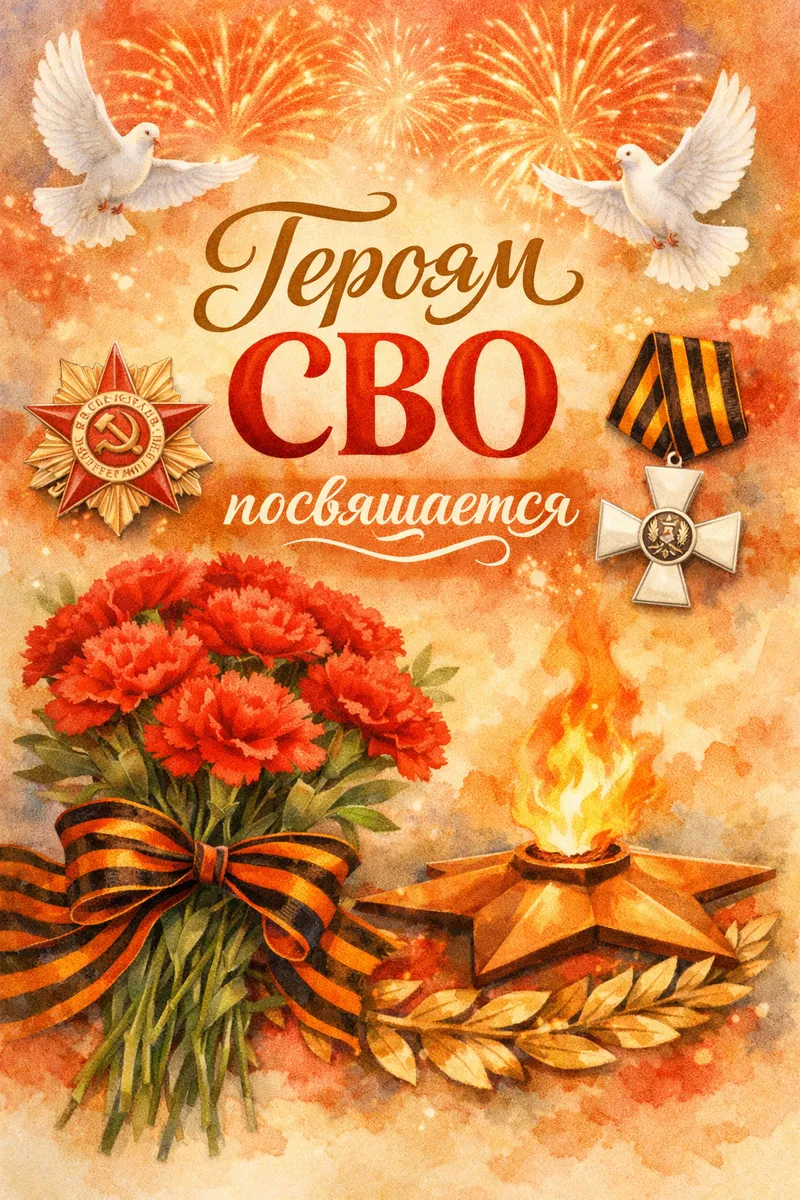 Готовые открытки ко Дню Победы — открытка 12