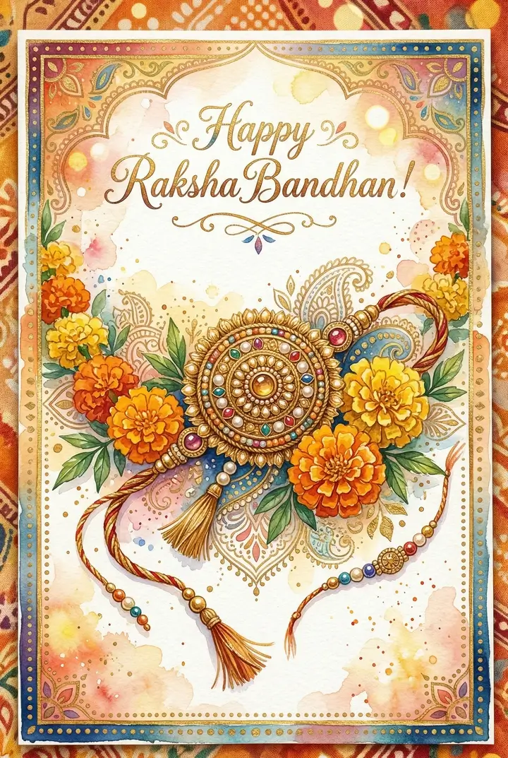 رکشا بندھن گریٹنگ کارڈز