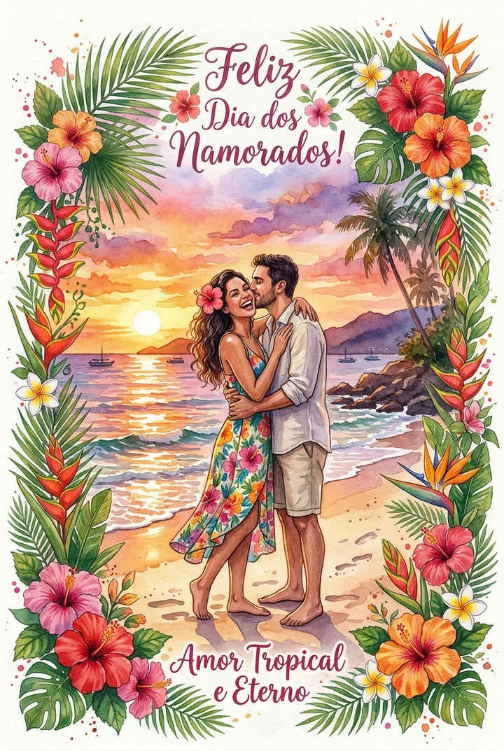 Dia dos Namorados Card Maker