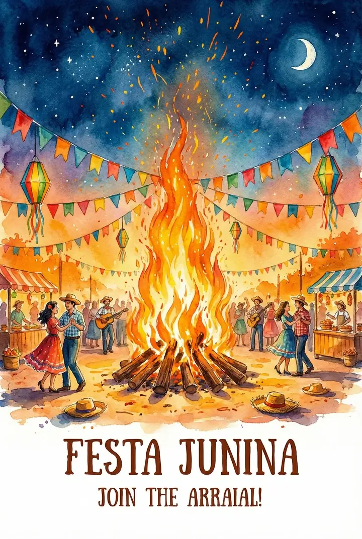 کارت‌های Festa Junina