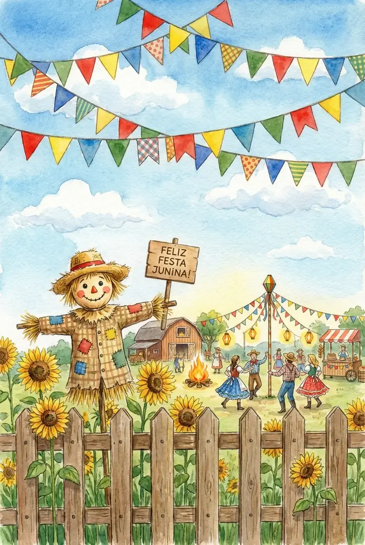 کارت‌های Festa Junina