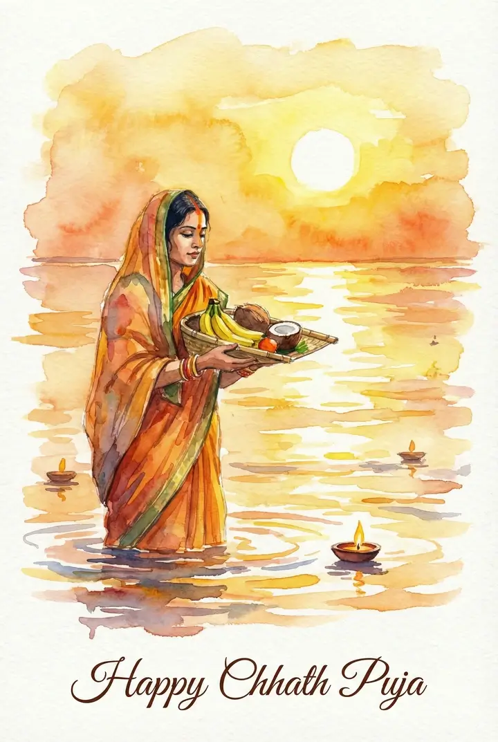 Happy Chhath Puja Cards